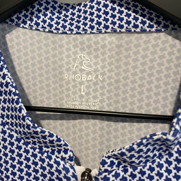 Rhoback Don’t Mess With Texas Sleeveless Performance Qzip Women’s Size Large - Picture 4 of 8